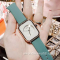 NEW GUOU 8162 Fashion Women Watches Minimalist Rectangle Jelly Design Ladies Quartz Watches Wristwatch Relogio Square Watch